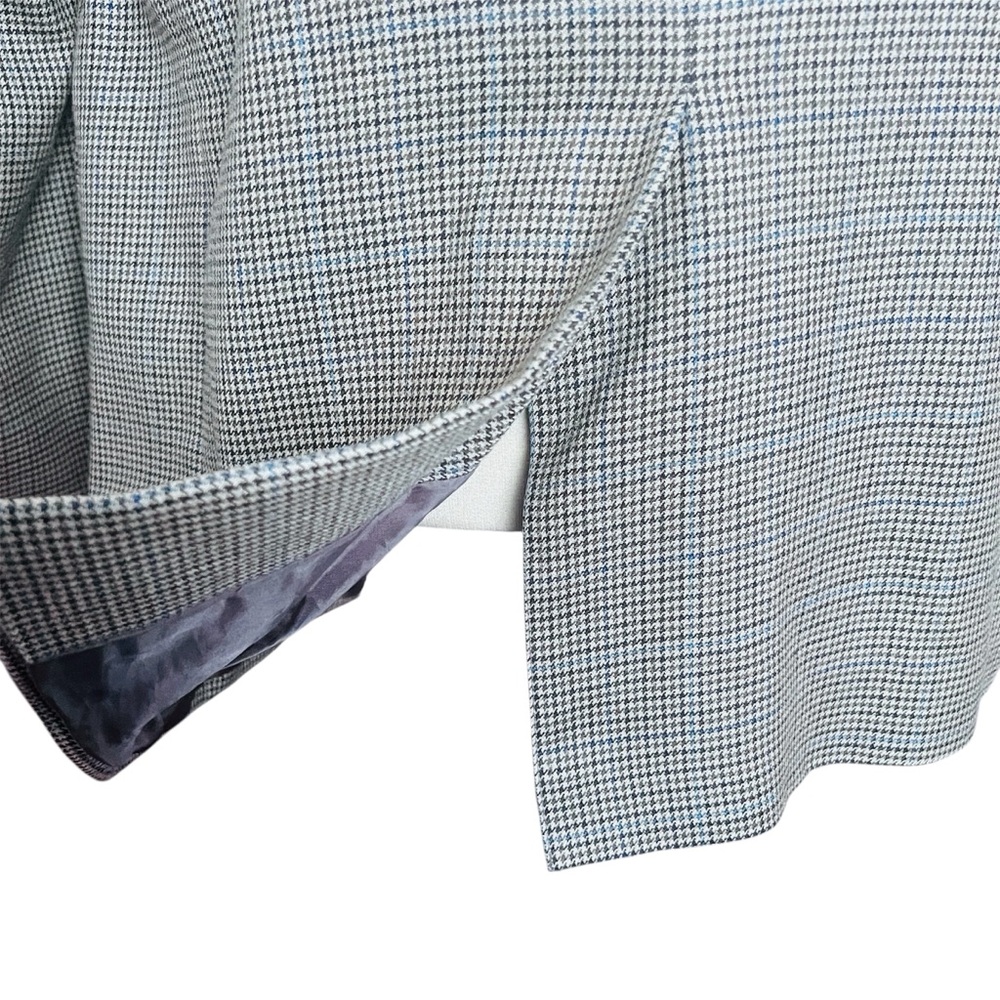 VTG Lauren Ralph Lauren Check Blazer/Jacket Gray SZ 42R Grandpa Preppy Retro - Picture 6 of 14